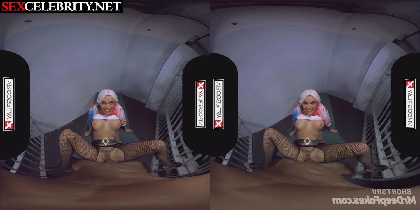 VR deepfake porn with sexy blonde slut Margot Robbie - DeepFakesCeleb