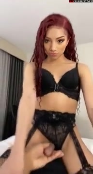 Pro wrestler Mercedes Moné aka Sasha Banks has her cock jerked and sucked by her bf - DeepFakesCeleb